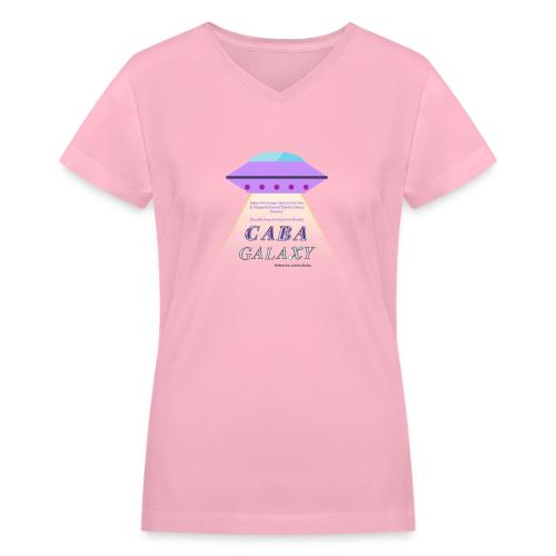 CabaGalaxy - Women's V-Neck T-Shirt