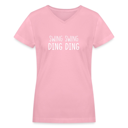 swingding - Women's V-Neck T-Shirt