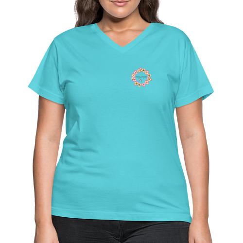 Traveling Herbalista Design Gear - Women's V-Neck T-Shirt