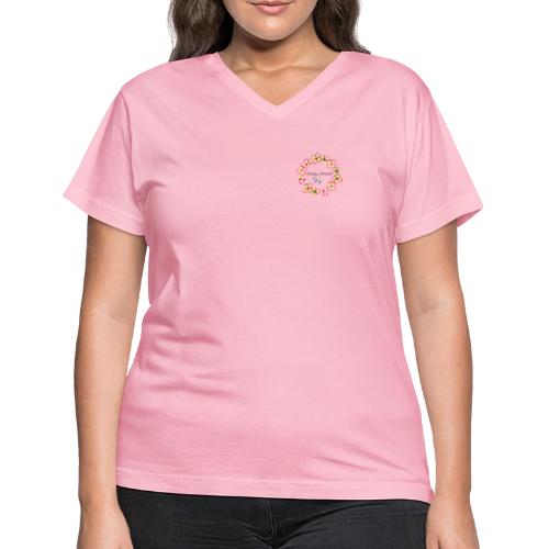 Traveling Herbalista Design Gear - Women's V-Neck T-Shirt