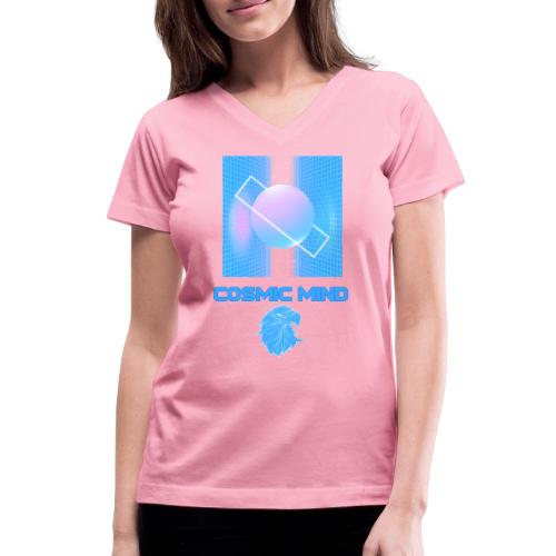 Cosmic Mind - Women's V-Neck T-Shirt