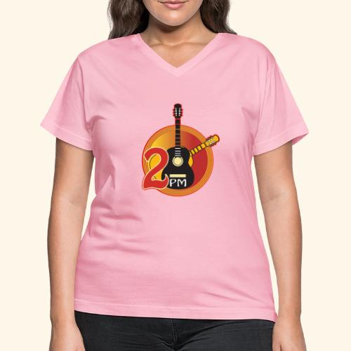 2PM logo Style - Women's V-Neck T-Shirt