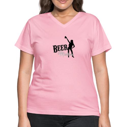 Beer Mistress - Women's V-Neck T-Shirt