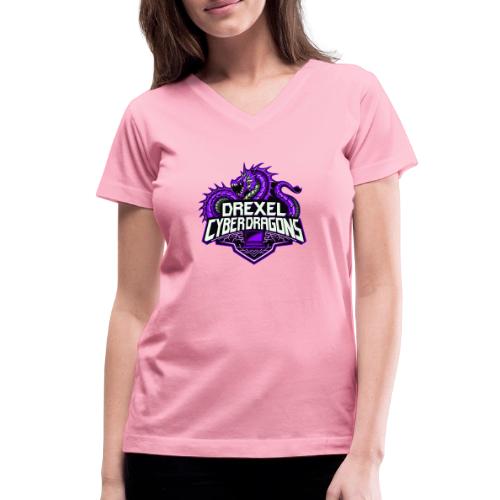 Purple Team - Women's V-Neck T-Shirt