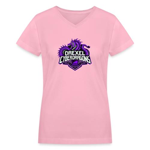 Purple Team - Women's V-Neck T-Shirt