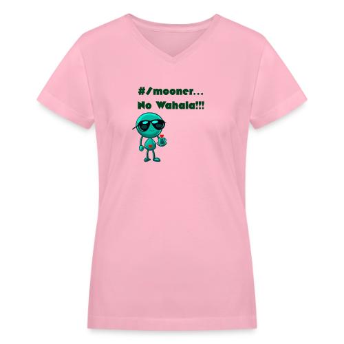 Smoon City | No Wahala Only - Women's V-Neck T-Shirt