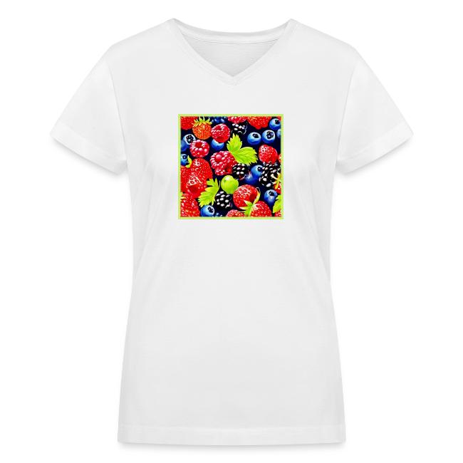 Colorful Berry Medley Design