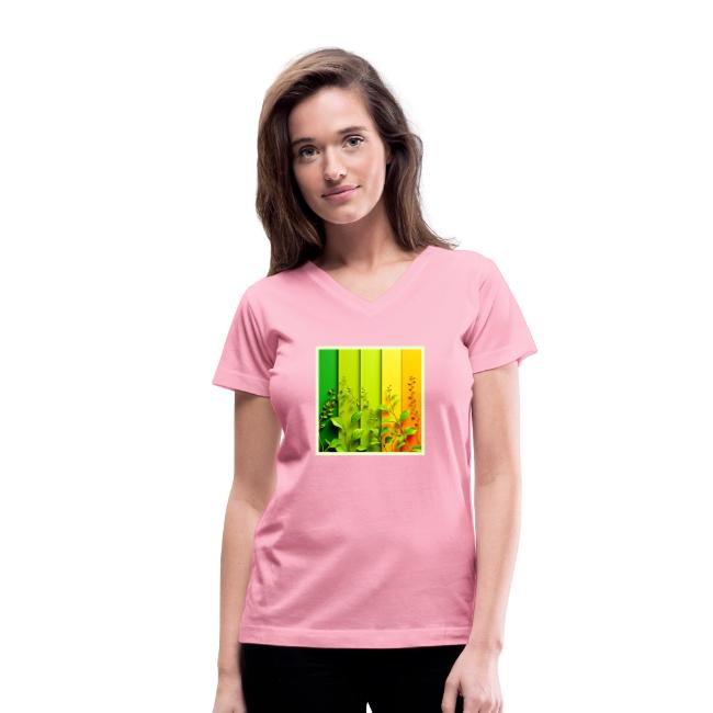 Modern Color Block Nature