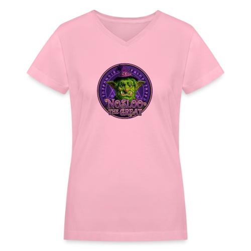 Nosloo the Great - Women's V-Neck T-Shirt