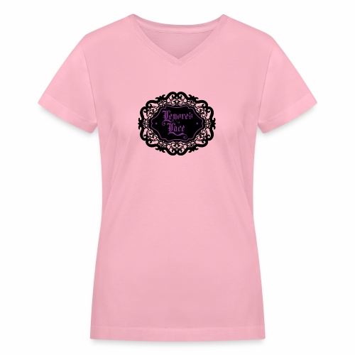 Lenore's Lace - Women's V-Neck T-Shirt