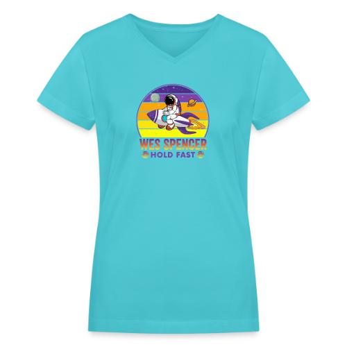 Wes Spencer - HOLD Fast - Women's V-Neck T-Shirt