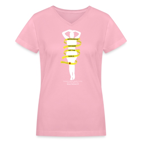 Measured By The Word 2 - Women's V-Neck T-Shirt