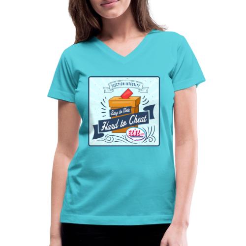 Election Integrity - Women's V-Neck T-Shirt