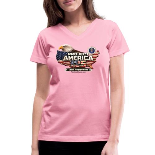 Local Engagement Collection - Women's V-Neck T-Shirt