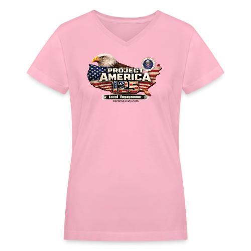 Local Engagement Collection - Women's V-Neck T-Shirt