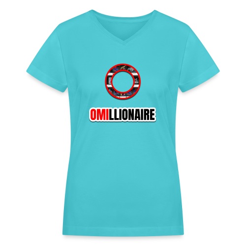 OMIllionaire Filled - Women's V-Neck T-Shirt