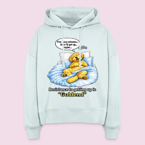 Funny Goldendoodle Sleeping design. - Stanley/Stella Nora Women's Organic Hoodie