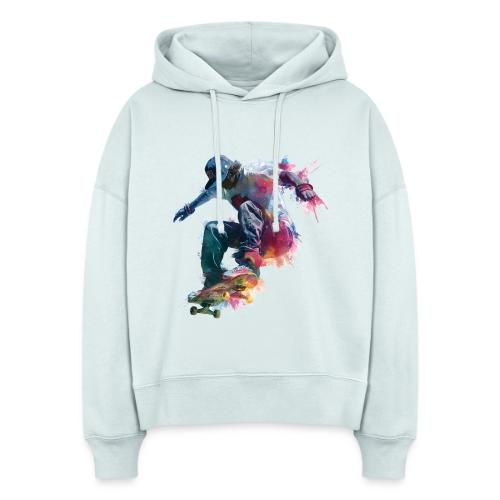 Skateboarding: Ride the Colors - Stanley/Stella Nora Women's Organic Hoodie