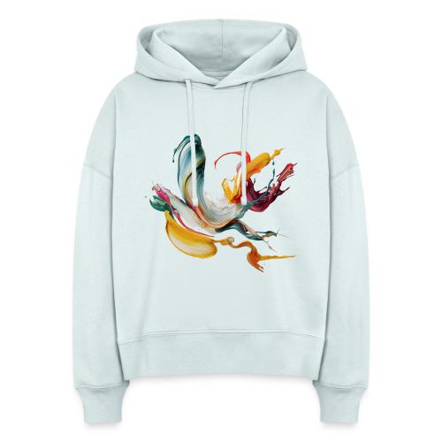 Abstract Chaos - Stanley/Stella Nora Women's Organic Hoodie