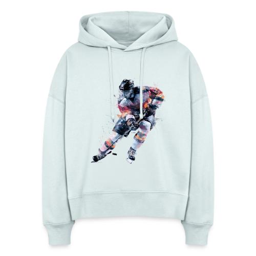 Hockey: Frozen Motion - Stanley/Stella Nora Women's Organic Hoodie