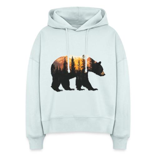 Bear: Sunset Guardian - Stanley/Stella Nora Women's Organic Hoodie