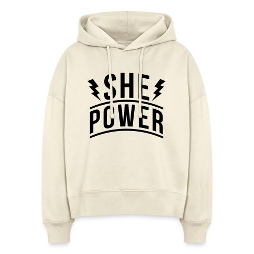 She Power - Stanley/Stella Nora Women's Organic Hoodie