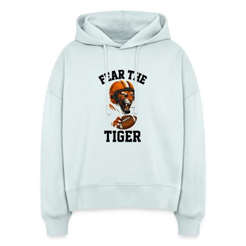 Fear The Tiger Football Helmet T-Shirt - Stanley/Stella Nora Women's Organic Hoodie