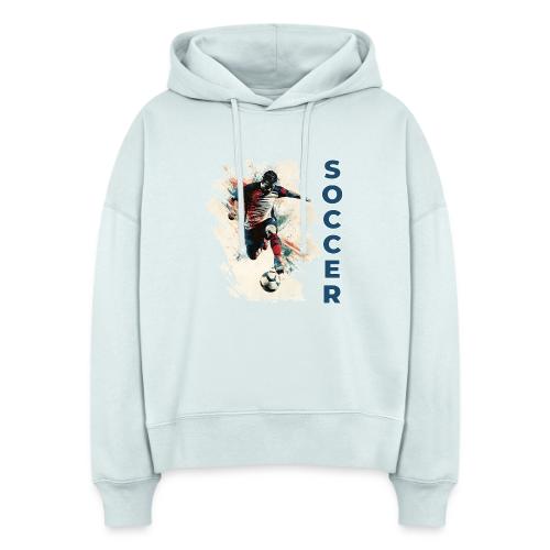 Soccer Power Move - Stanley/Stella Nora Women's Organic Hoodie