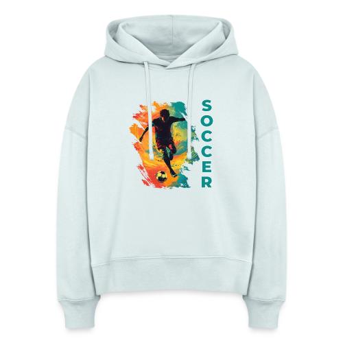 Soccer Hero Mode - Stanley/Stella Nora Women's Organic Hoodie