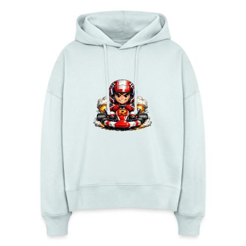 Carcadelogoracerfront - Stanley/Stella Nora Women's Organic Hoodie