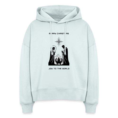 Joy to the World T-Shirt | Minimalist Nativity - Stanley/Stella Nora Women's Organic Hoodie
