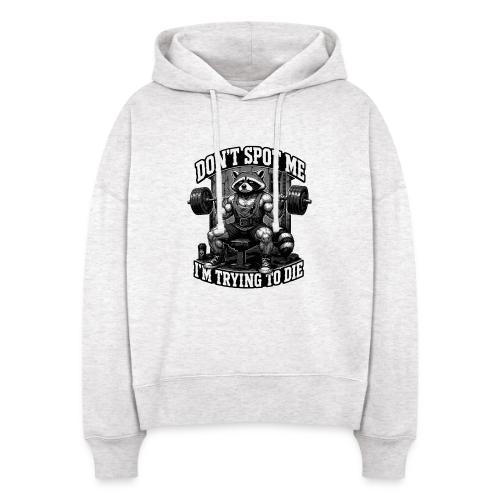 Raccoon Lifter Don’t Spot Me - Stanley/Stella Nora Women's Organic Hoodie