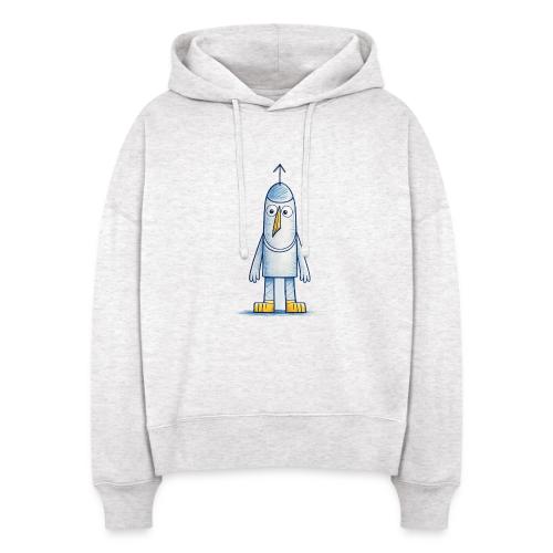 Funny Doodle Bird Character - Stanley/Stella Nora Women's Organic Hoodie