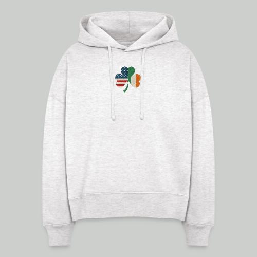American Blood - Irish Heart - Stanley/Stella Nora Women's Organic Hoodie