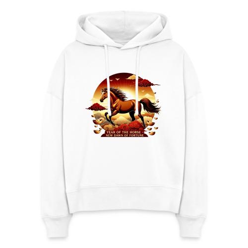 Year of the Horse Sunrise T Shirt, Lunar New Year - Stanley/Stella Nora Women's Organic Hoodie