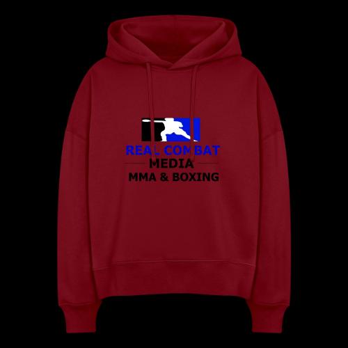 RCM MMA & BOXING Blue Logo - Stanley/Stella Nora Women's Organic Hoodie