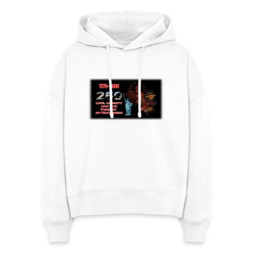 1776 - 2026 - 250 Years USA | Fireworks - Stanley/Stella Nora Women's Organic Hoodie