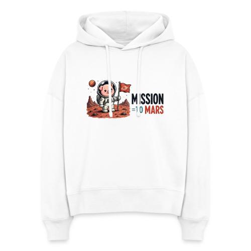 Mission To Mars Space Pig - Stanley/Stella Nora Women's Organic Hoodie