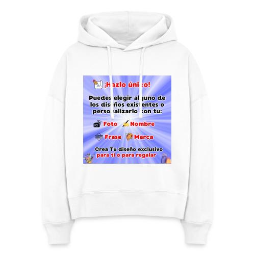 Personalized Souvenirs with Photo, Phrase, Design - Stanley/Stella Nora Women's Organic Hoodie