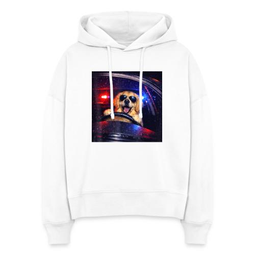 Funny Police Golden Retriever Meme Tee - Stanley/Stella Nora Women's Organic Hoodie