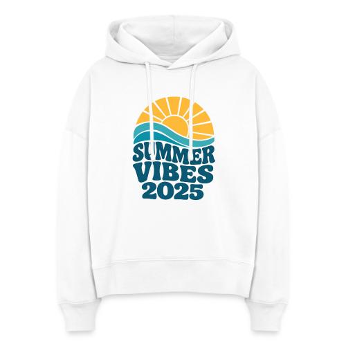 Summer Vibes 2025 Retro Sunset T-Shirt | Fun Beach - Stanley/Stella Nora Women's Organic Hoodie