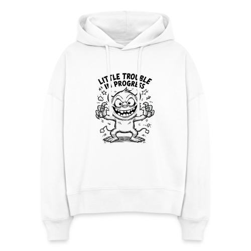 Playful Mischief Demon Illustration - Stanley/Stella Nora Women's Organic Hoodie