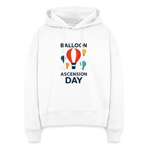 Balloon Ascension Day shirt - Stanley/Stella Nora Women's Organic Hoodie
