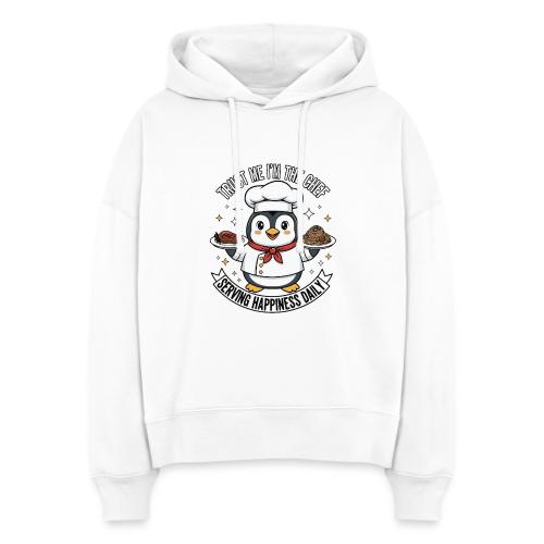 cute Penguin Chef-Funny Cartoon Daily Happiness - Stanley/Stella Nora Women's Organic Hoodie
