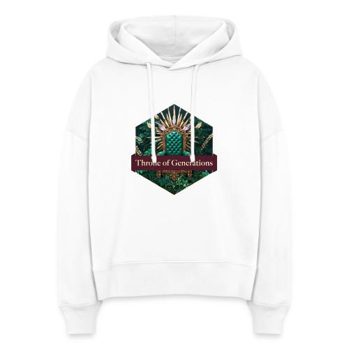 Women’s Day Vine Throne T Shirt, Gift for Grandma - Stanley/Stella Nora Women's Organic Hoodie