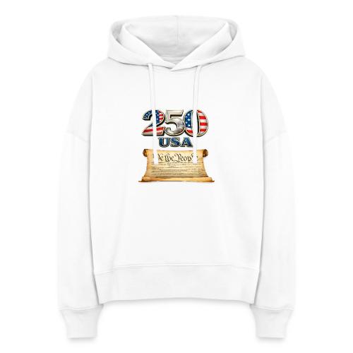 250th anniversary celebration of America - Stanley/Stella Nora Women's Organic Hoodie
