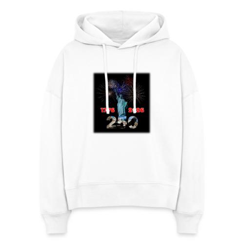 1776 - 2026 - 250 Years USA | Fireworks - Stanley/Stella Nora Women's Organic Hoodie