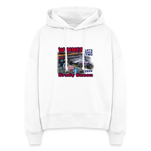 Brady Bacon #LetsRaceTwo Winner - Stanley/Stella Nora Women's Organic Hoodie
