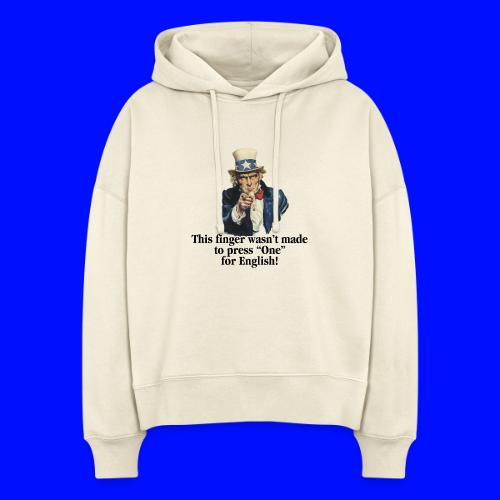 Uncle Sam - Finger - Stanley/Stella Nora Women's Organic Hoodie