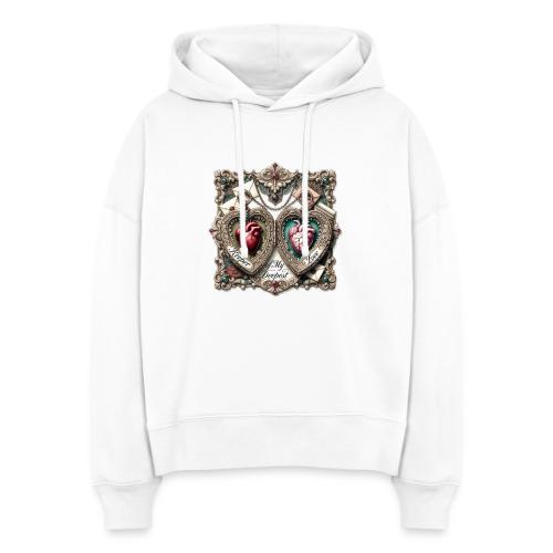 Keeper of My Deepest Love Victorian Locket T-Shirt - Stanley/Stella Nora Women's Organic Hoodie